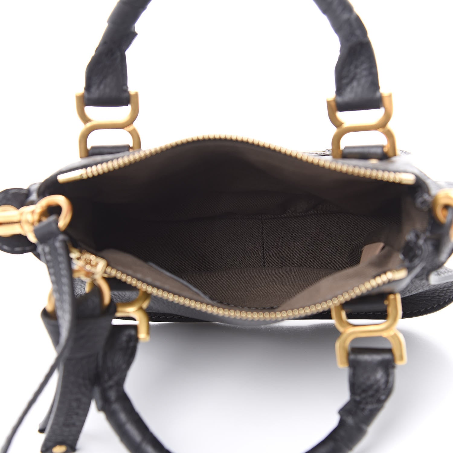 Chloe Calfskin Mini Marcie Satchel Black 5 of 10