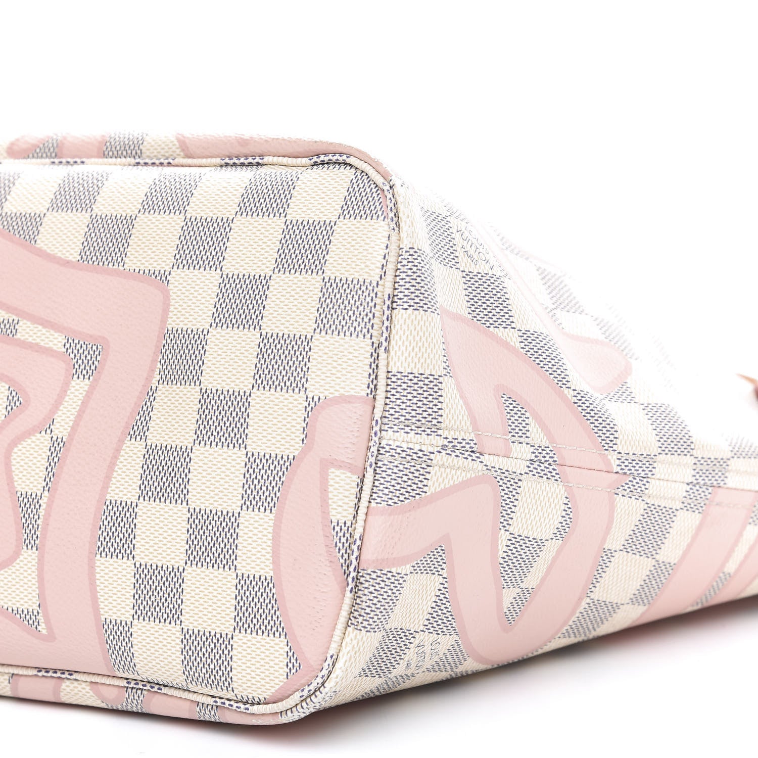 Louis Vuitton Damier Azur Tahitienne Neverfull MM 13 of 18