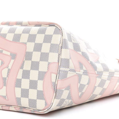 Louis Vuitton Damier Azur Tahitienne Neverfull MM 13 of 18