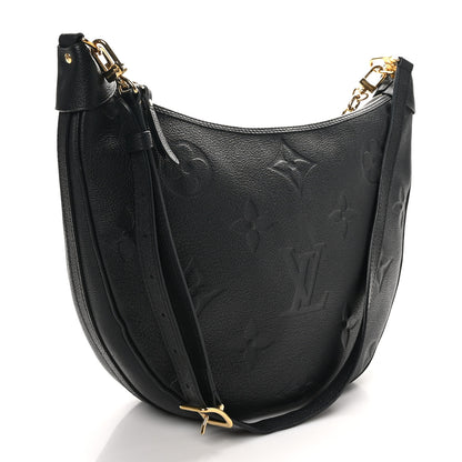 Louis Vuitton Empreinte Monogram Giant Loop Hobo Black 3 of 9