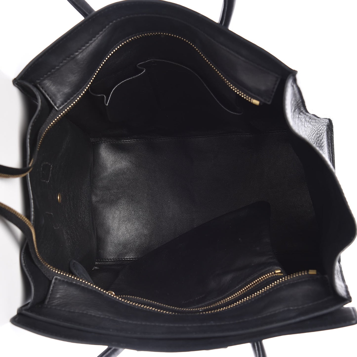 Smooth Calfskin Mini Luggage Black