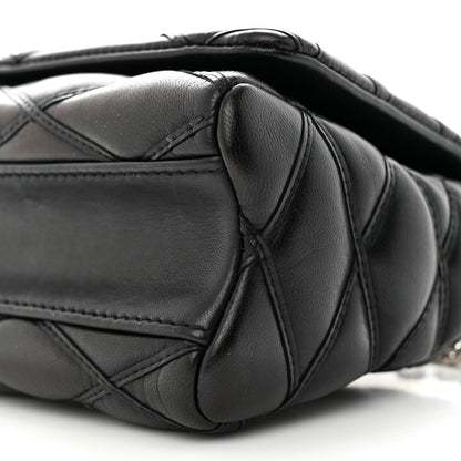 Louis Vuitton Lambskin Malletage GO-14 PM Black 9 of 12