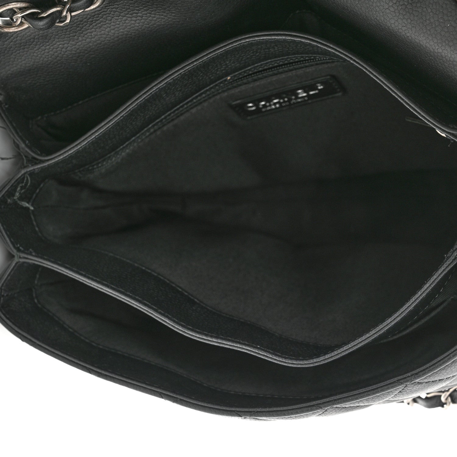 Chanel Caviar Quilted All About Flap Bag Black 5 of 12