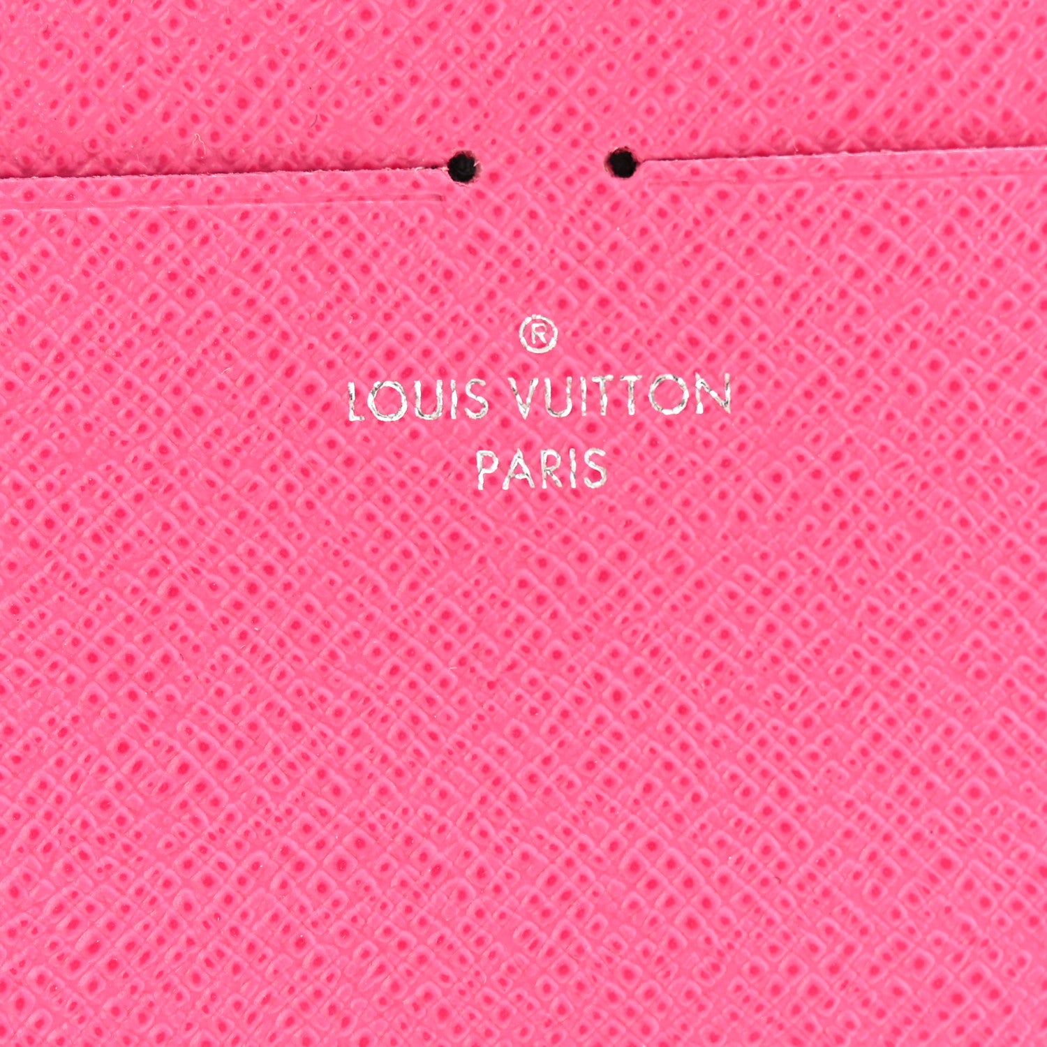 Louis Vuitton Calfskin Felicie Card Holder Insert Hot Pink 6 of 8