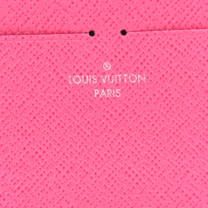 Louis Vuitton Calfskin Felicie Card Holder Insert Hot Pink 6 of 8