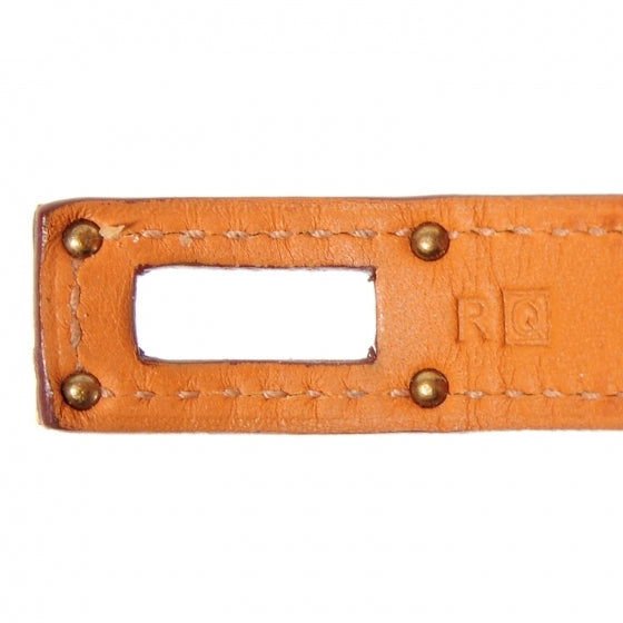 Hermes Natural Barenia Kelly Double Tour Bracelet Medium 6 of 8