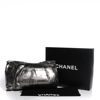 Chanel Coated Canvas Unlimited Clutch Dark Silver 8 of 8