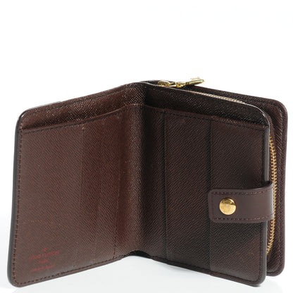 Louis Vuitton Damier Ebene Zippe Zipped Compact Wallet 6 of 8
