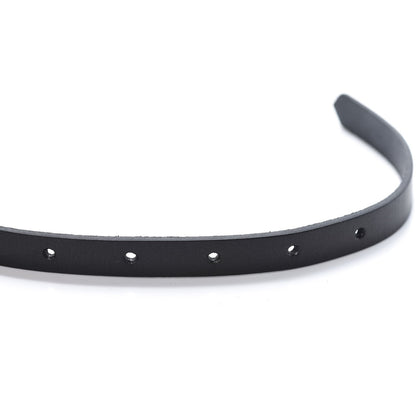 Louis Vuitton Calfskin Skinny Belt 92 Black 6 of 8