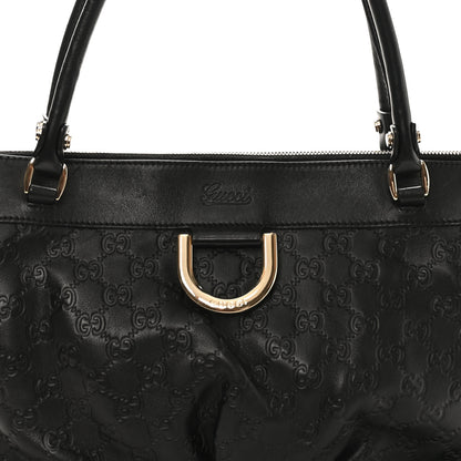 Gucci Guccissima D Gold Tote Black 8 of 10