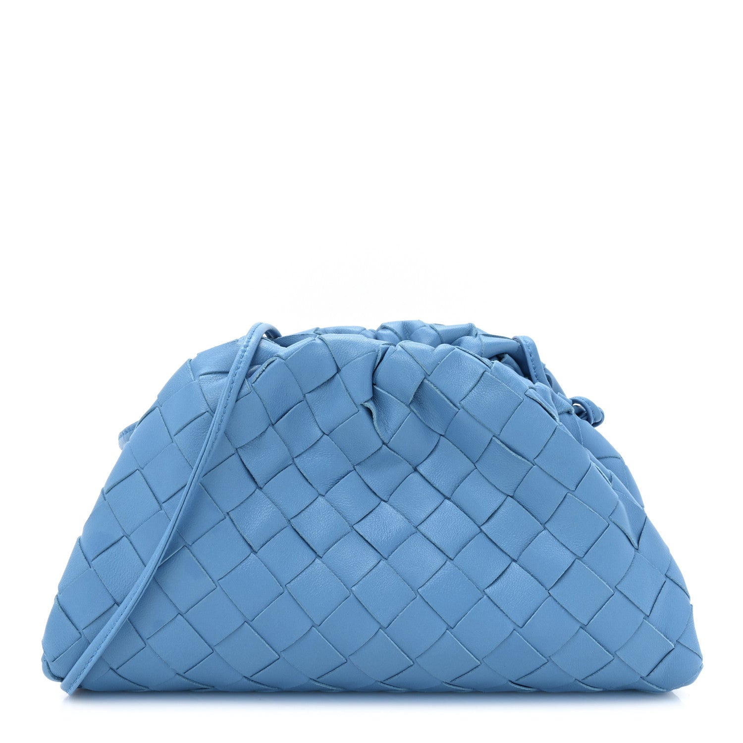 Bottega Veneta Nappa Intrecciato The Mini Pouch Swimming Pool 1 of 9