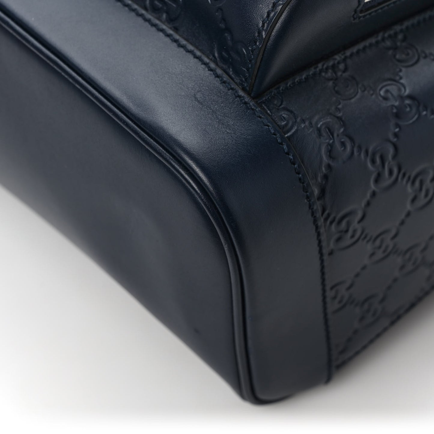 Guccissima Signature Day Backpack Blue