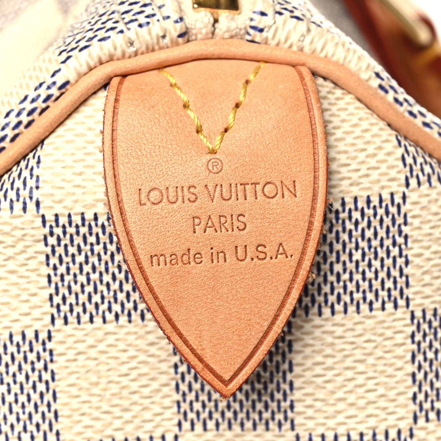 Louis Vuitton Damier Azur Speedy 25 6 of 10