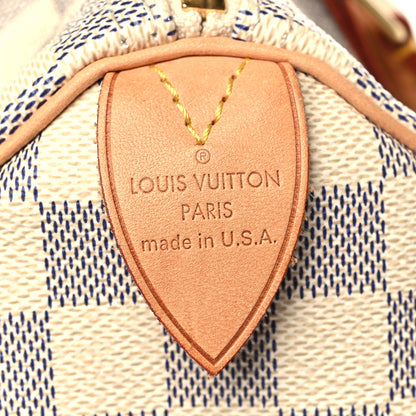 Louis Vuitton Damier Azur Speedy 25 6 of 10