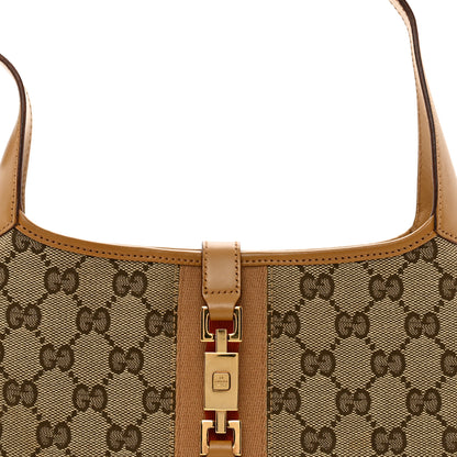 Gucci Monogram Web Small Jackie O Hobo Brown 8 of 10