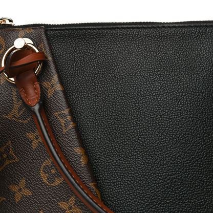 Louis Vuitton Monogram V Tote MM Black 13 of 14