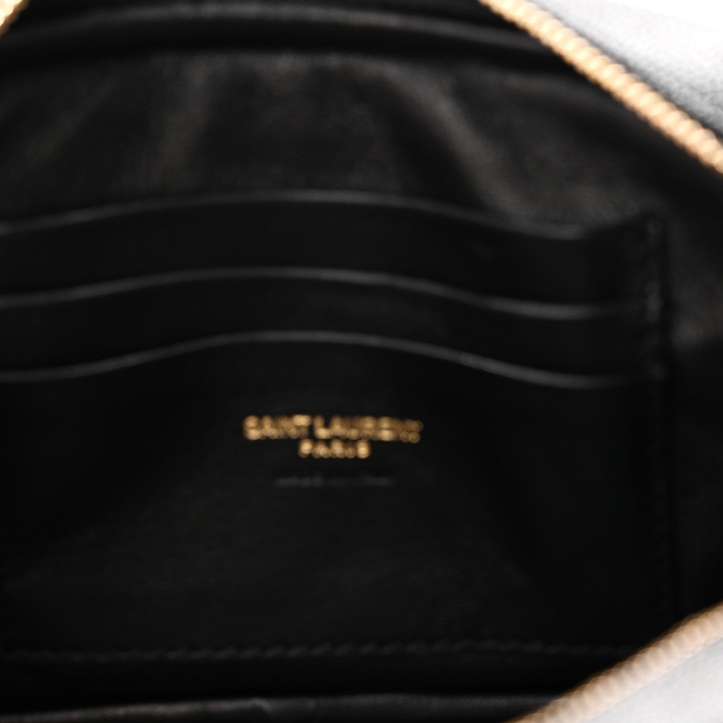 Grain De Poudre Matelasse Monogram Mini Lou Camera Bag Black