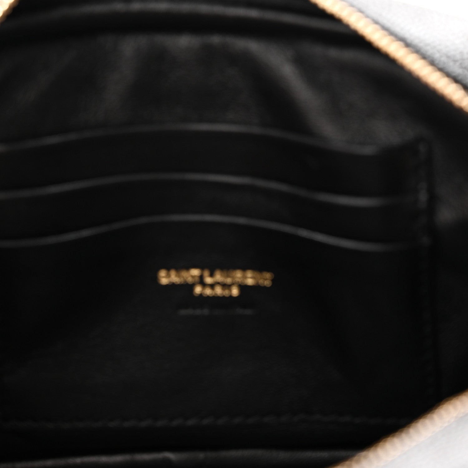 Saint Laurent Grain De Poudre Matelasse Monogram Mini Lou Camera Bag Black 6 of 10