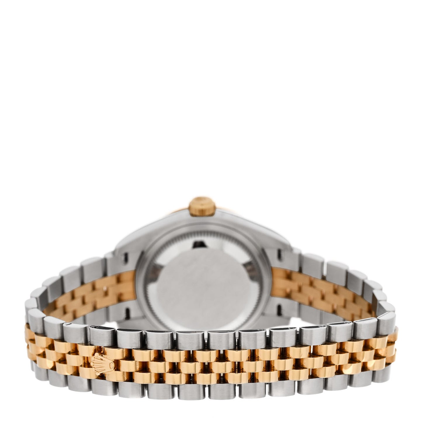 Stainless Steel 18K Yellow Gold Diamond 28mm Oyster Perpetual Datejust Watch Silver 279173