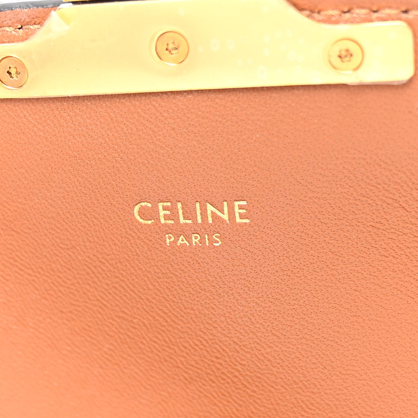 Textile Natural Calfskin Teen Triomphe White Tan