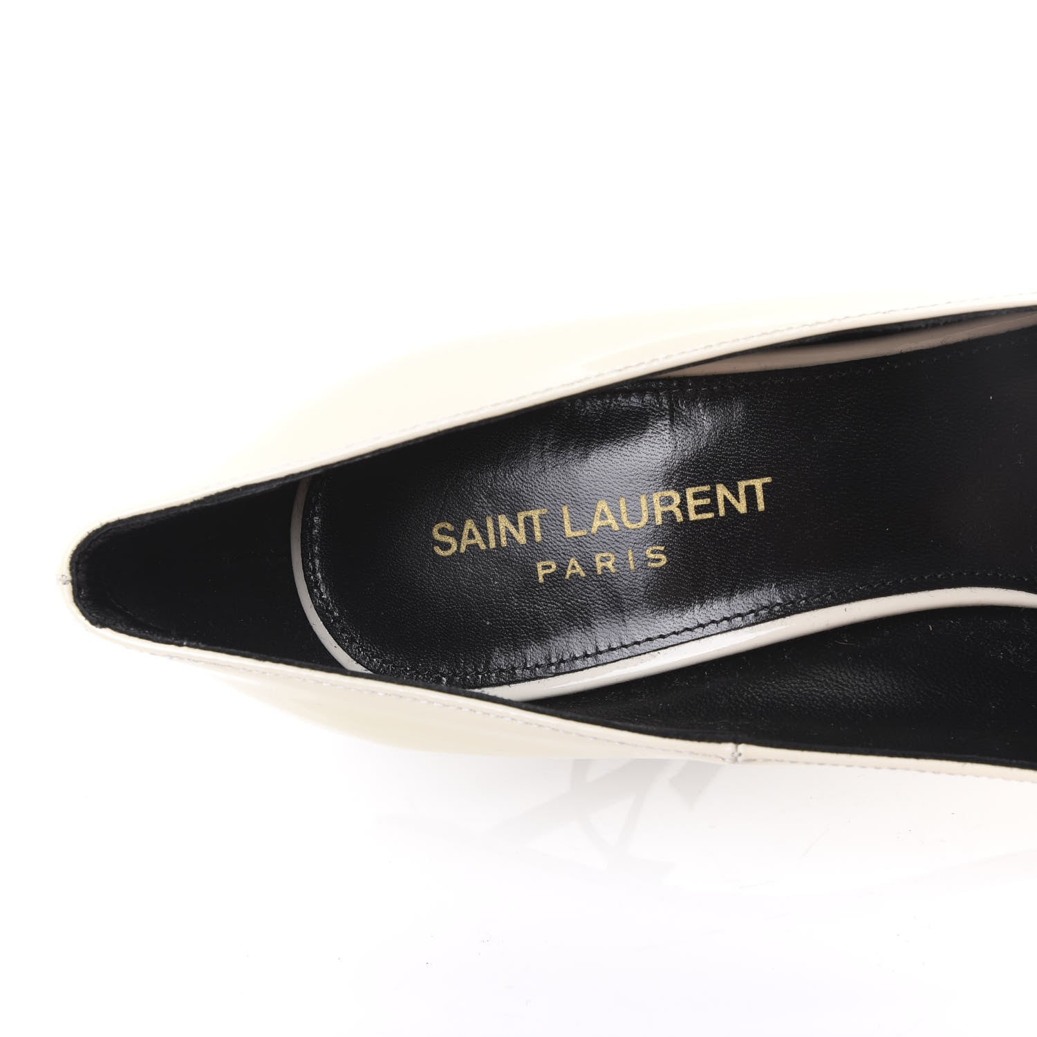 Saint Laurent Patent Opyum 110 Pumps 37.5 Neutro 7 of 9