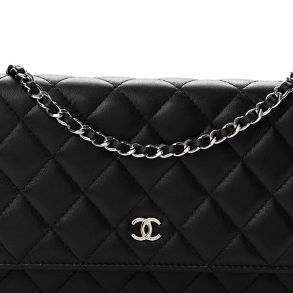 Chanel Caviar Quilted Wallet on Chain WOC Black 9 of 14