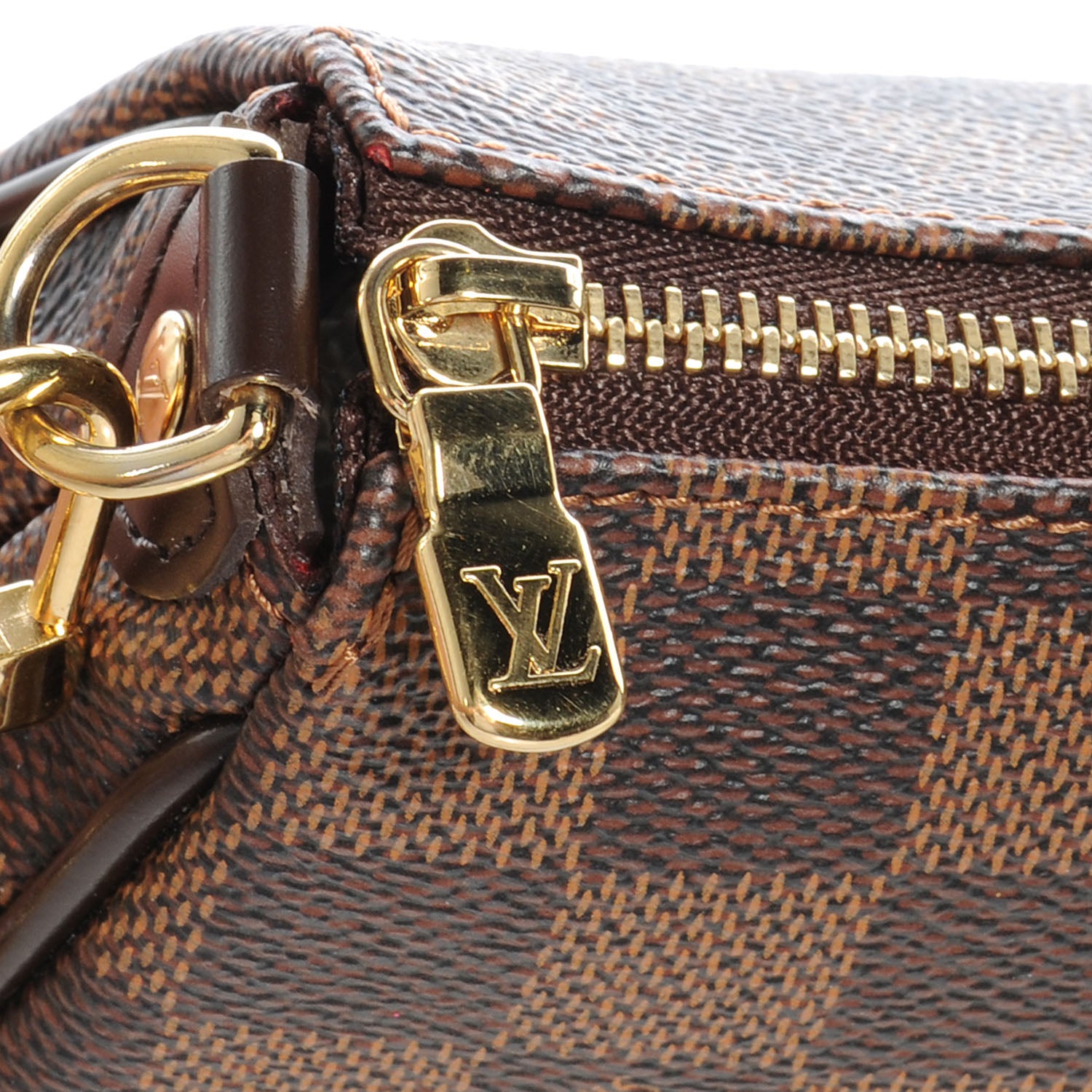 Louis Vuitton Damier Ebene Eva Clutch 8 of 8
