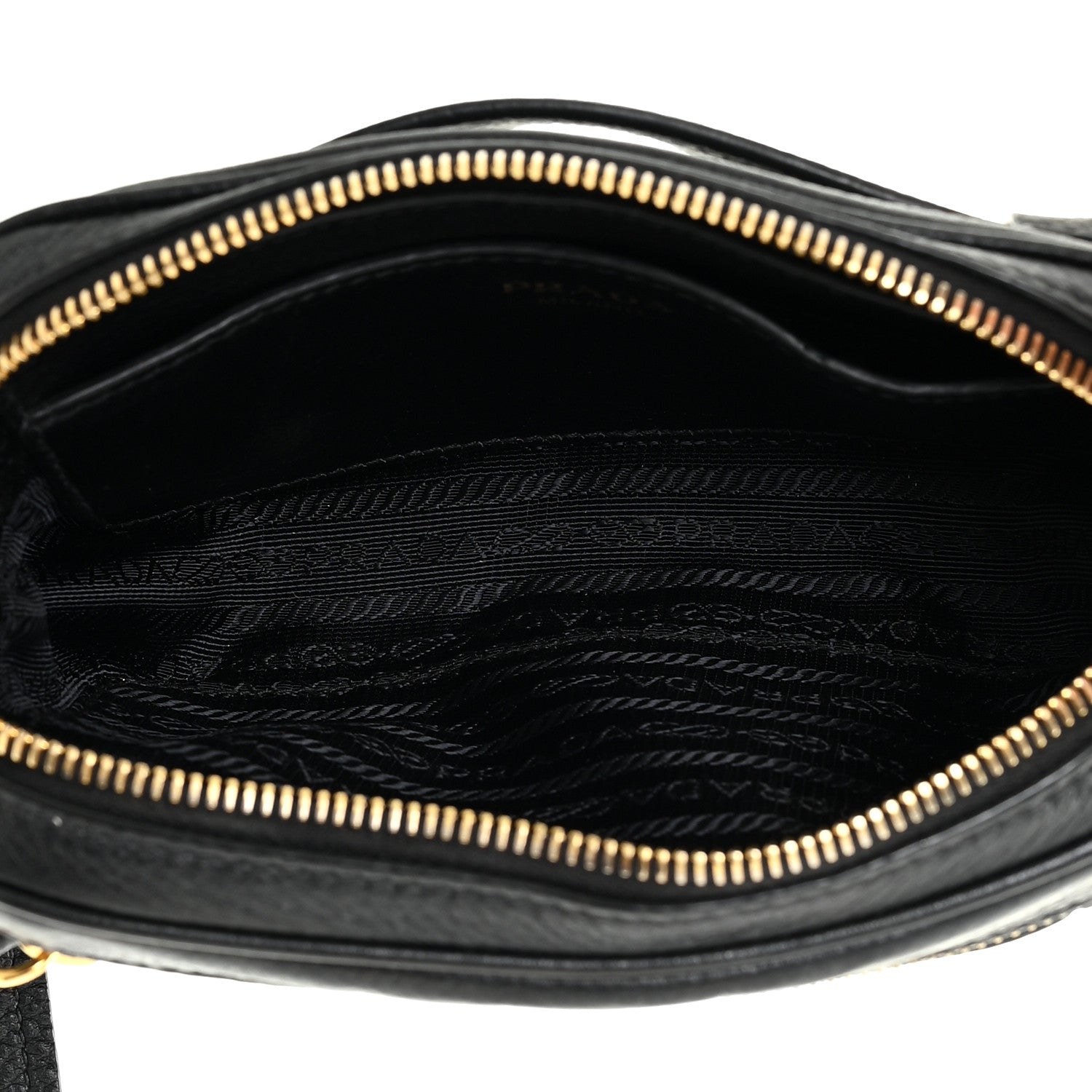 Prada Vitello Daino Belt Bag Black 5 of 11