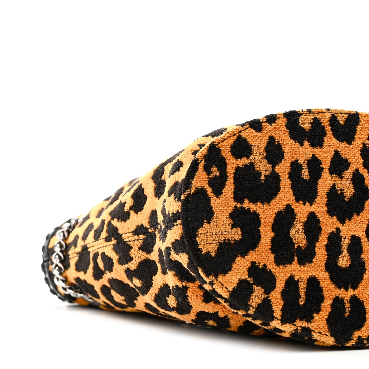 Stella McCartney Jacquard Leopard Print Small Falabella Bucket Bag Leopard 8 of 9