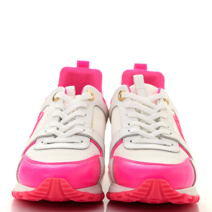 Louis Vuitton Calfskin Run Away Sneakers 36 Rose 2 of 10
