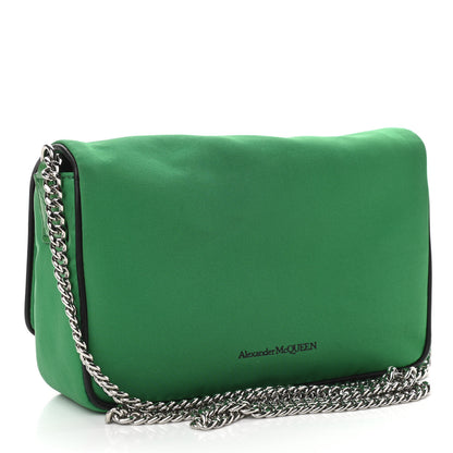 Alexander McQueen Nylon Skull Camera Crossbody Bag Green 3 of 12