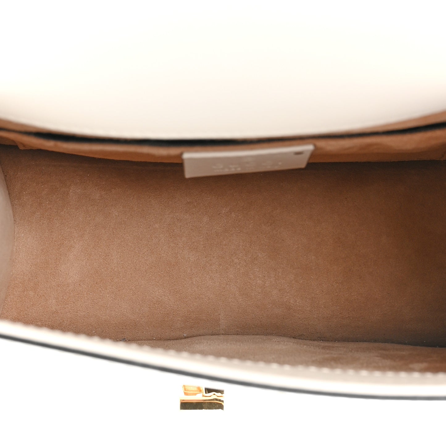 Calfskin Mini Sylvie Chain Shoulder Bag White