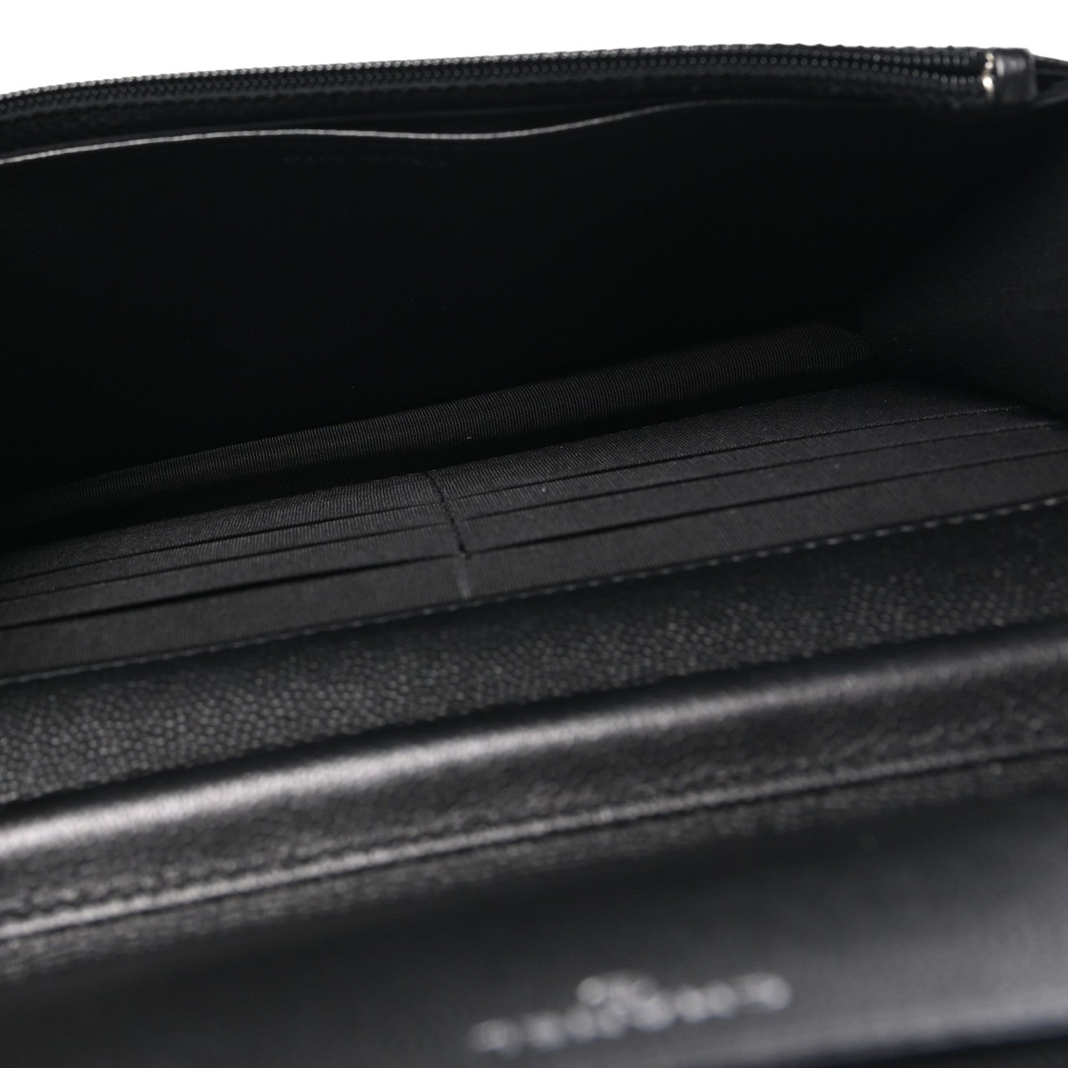 Chanel Caviar Quilted Boy Wallet On Chain WOC So Black 5 of 12