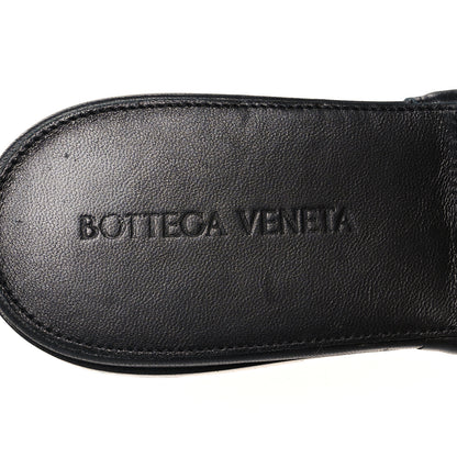 Bottega Veneta Nappa Quilted Rubber Lido Flat Sandals 38.5 Black 7 of 7