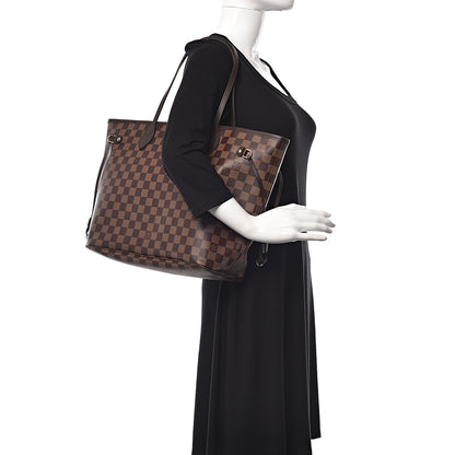 Louis Vuitton Damier Ebene Neo Neverfull MM 2 of 14