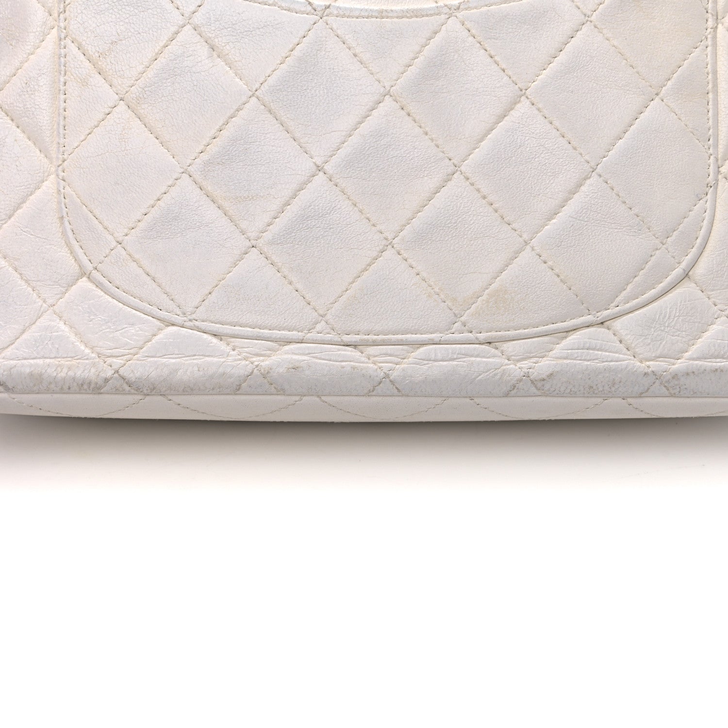 Chanel Lambskin Quilted Small Double Flap White 18 of 27
