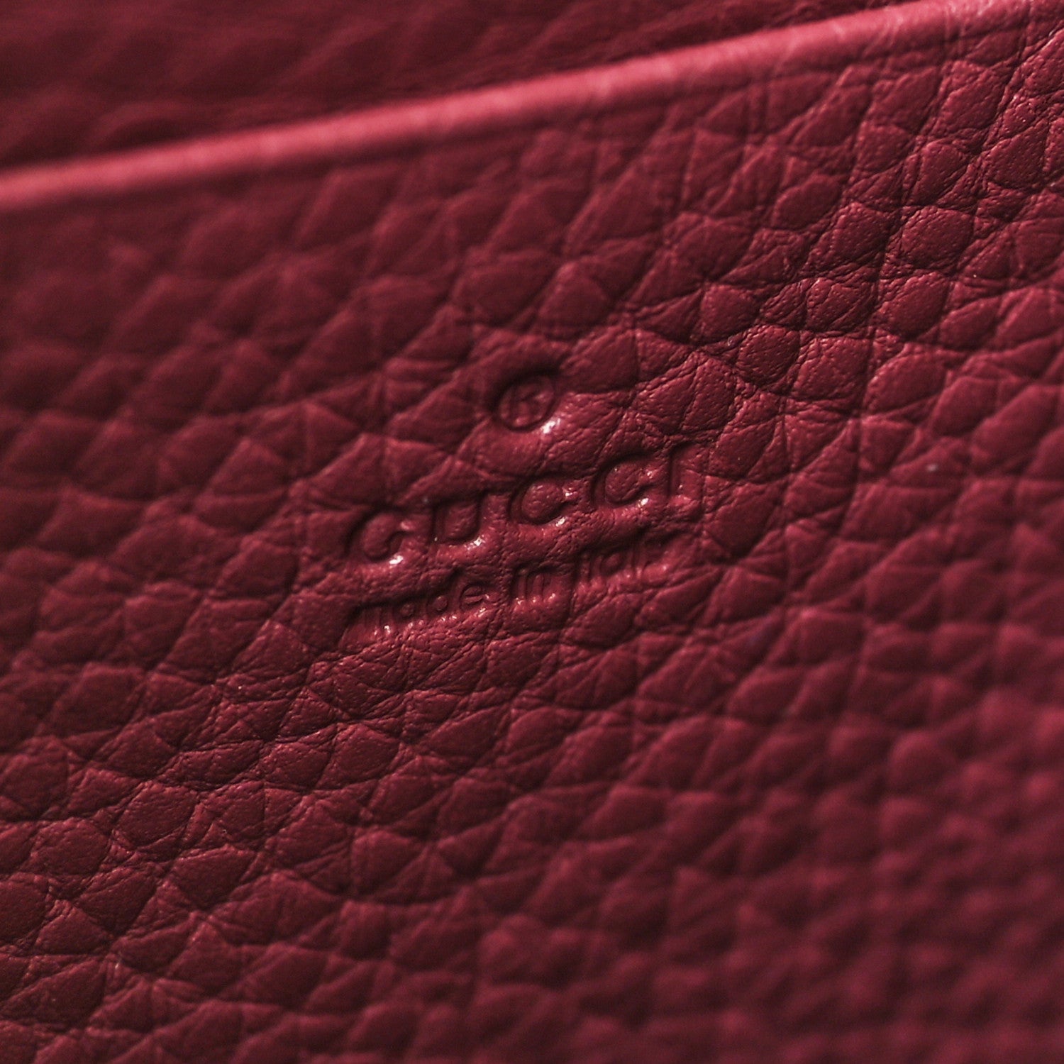Gucci Cellarius Calfskin GG Marmont Chain Wallet Dry Rose 6 of 9