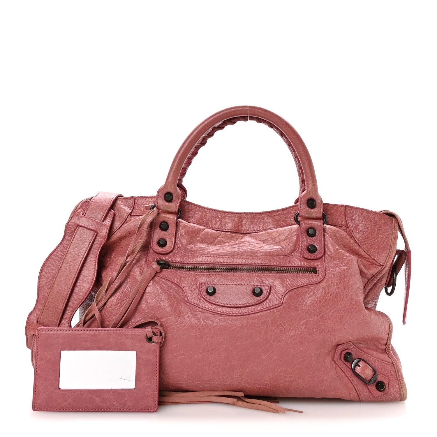 Balenciaga Agneau Classic Hardware City Rose Bruyere 1856452