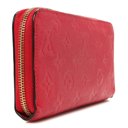Louis Vuitton Empreinte Zippy Wallet Cherry 3 of 8
