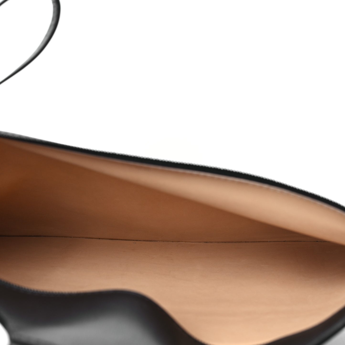 Box Calfskin Double Je Clutch Black