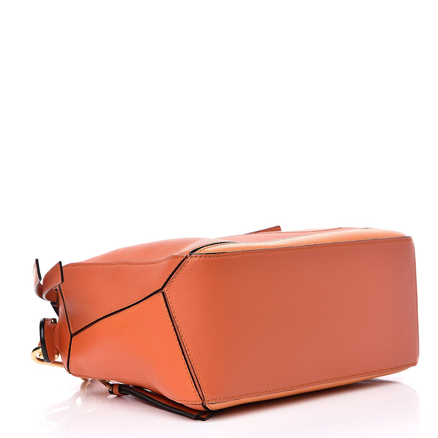 Calfskin Small Puzzle Bag Orange