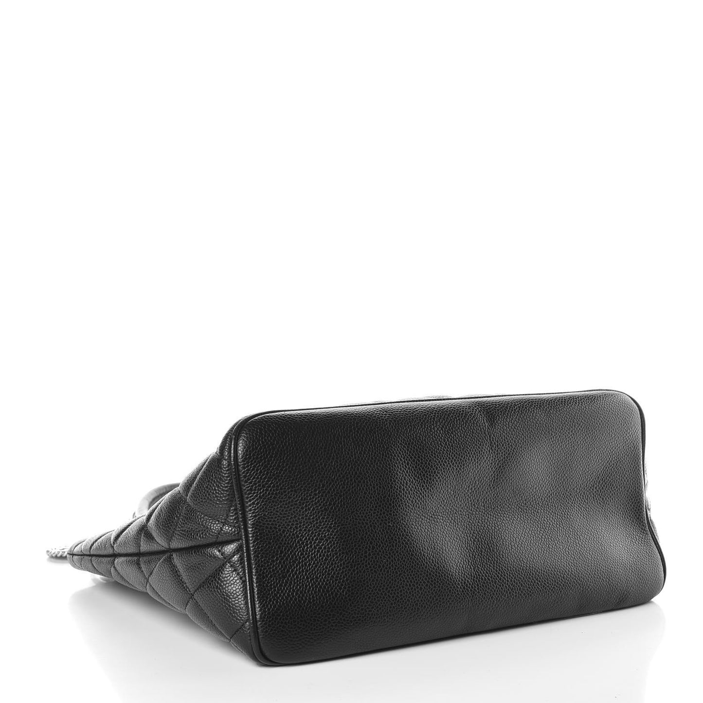 Caviar Quilted Medallion Tote Black
