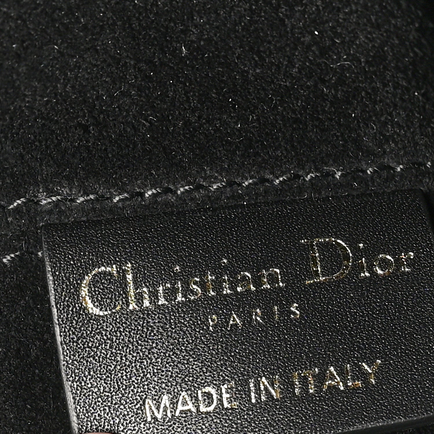 Christian Dior Calfskin Macrocannage Medium Toujours Black 7 of 10
