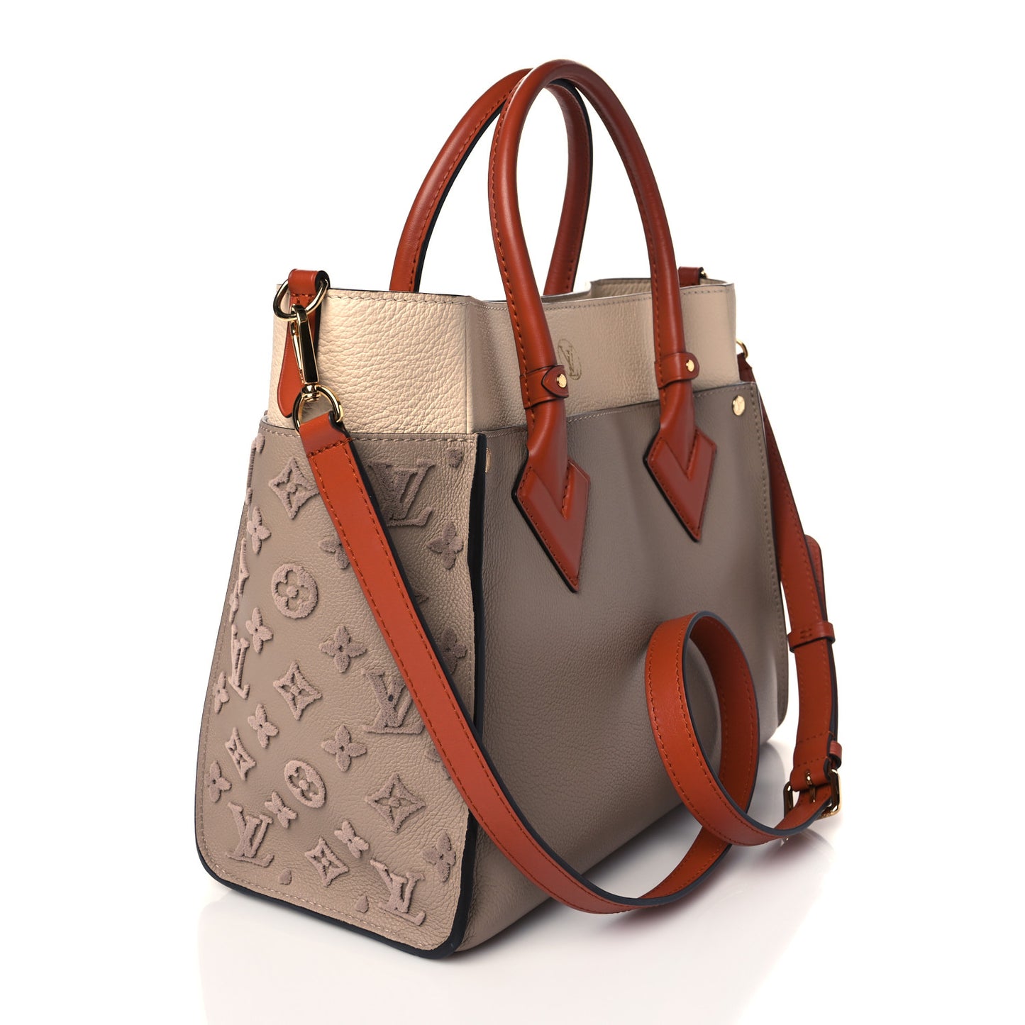 Calfskin Monogram Tufting On My Side Galet