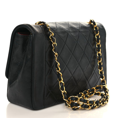 Chanel Lambskin Quilted Medium Single Flap Black 3 of 11