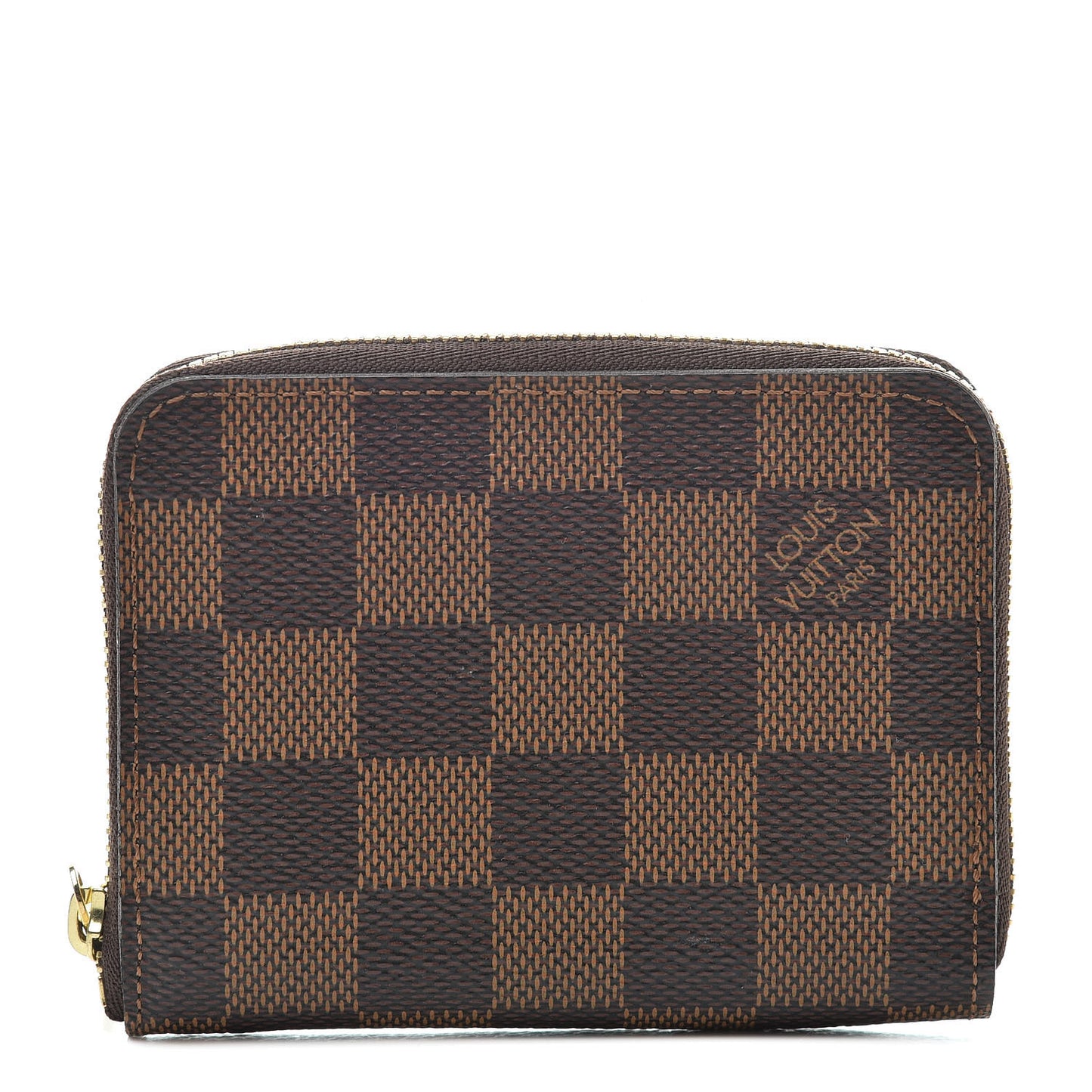 Damier Ebene Zippy Coin Purse