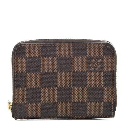 Louis Vuitton Damier Ebene Zippy Coin Purse 1 of 7
