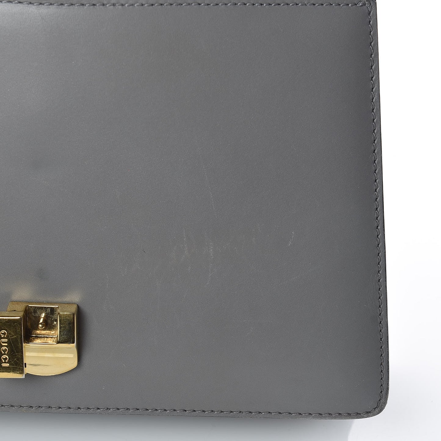 Calfskin Small Sylvie Shoulder Bag Deep Grey
