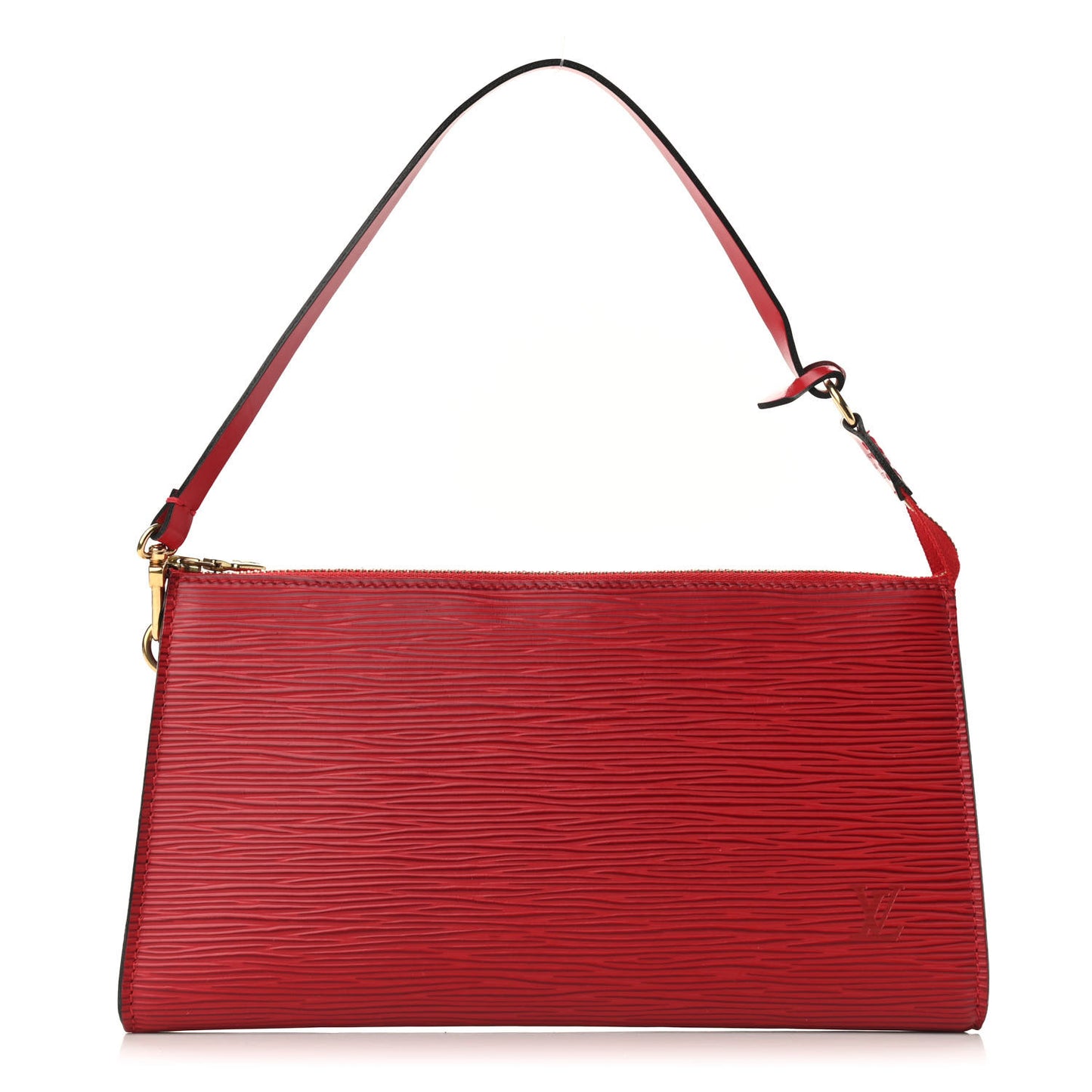 Epi Pochette Accessories 24 Castillan Red