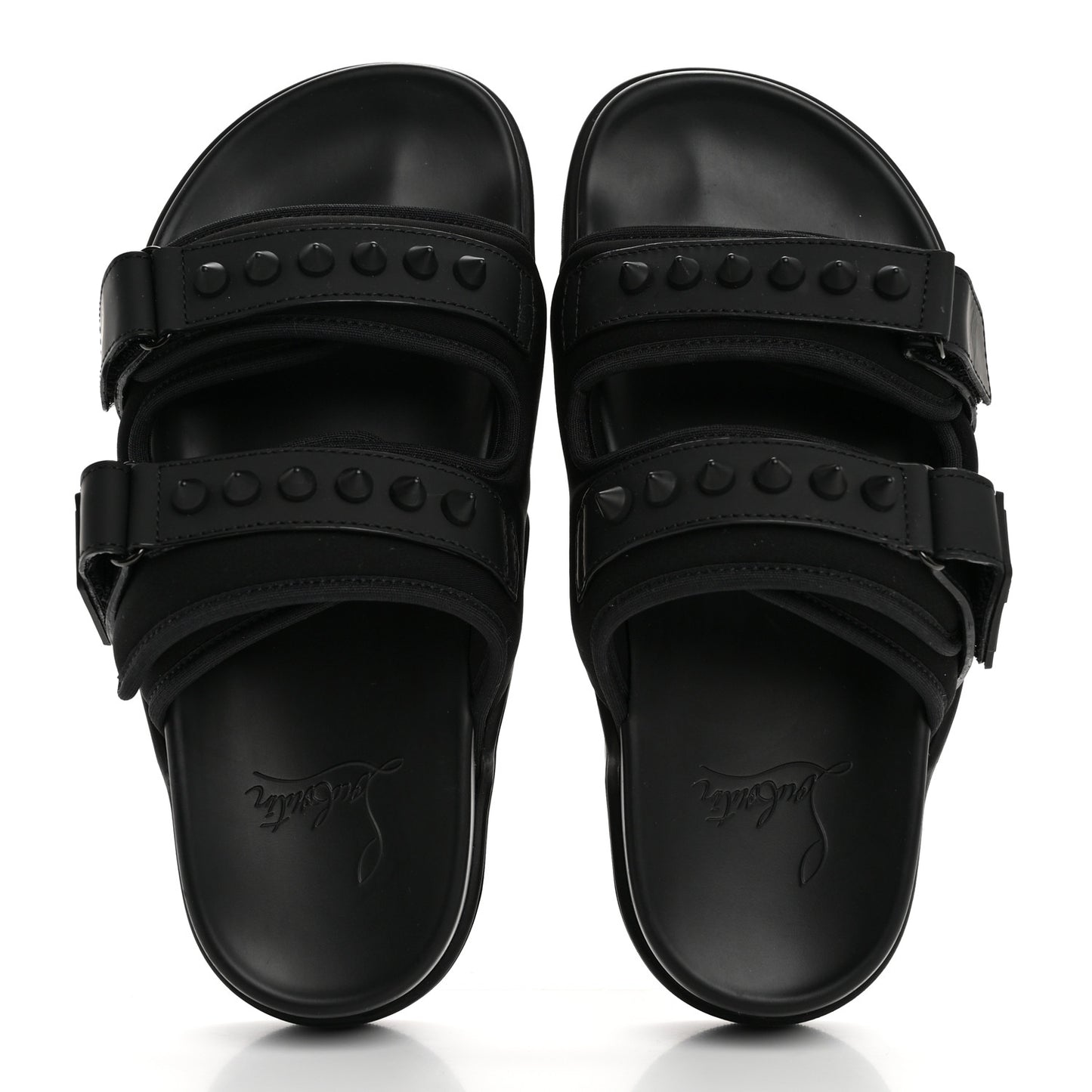 Daddy Pool Spike Sandals 38 Black